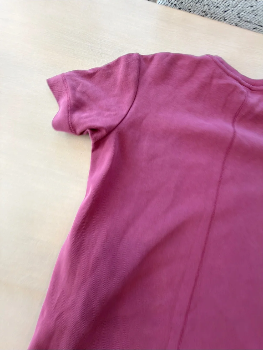 Nike Women’s Short-Sleeve Crew in Dusty Mauve - Medium